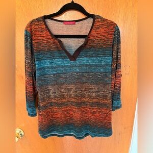 Colorful Knit Top Size M (San Francisco)